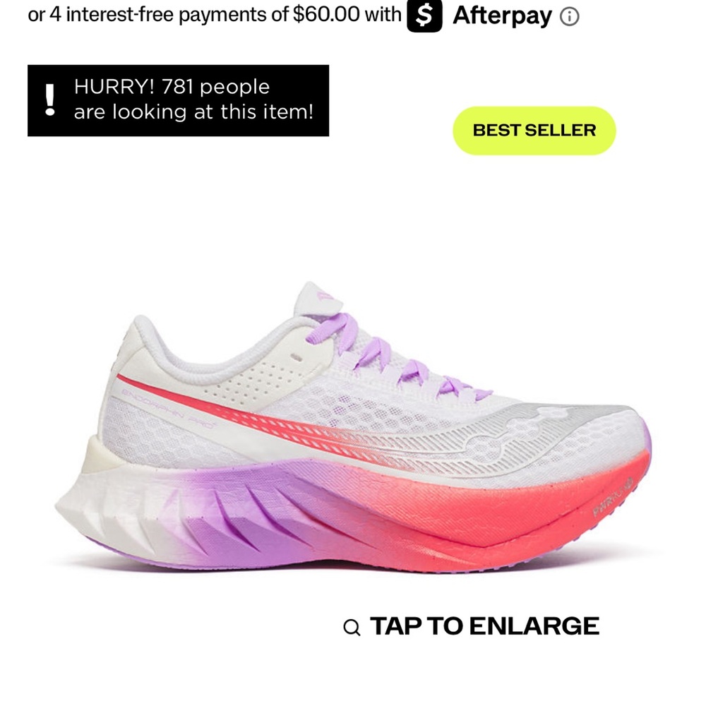 Saucony Women’s Endorphen Pro 4